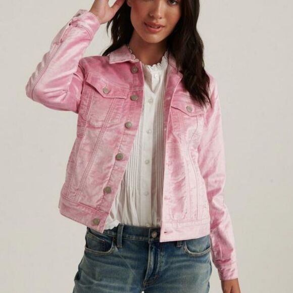 Lucky Brand Pink Jackets & Shirts new without Tag - Picture 1 of 3